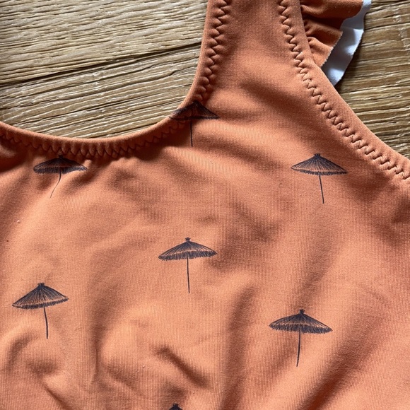 Zara Umbrella Print Swimsuit - Size 3/4 years - Picture 6 of 8